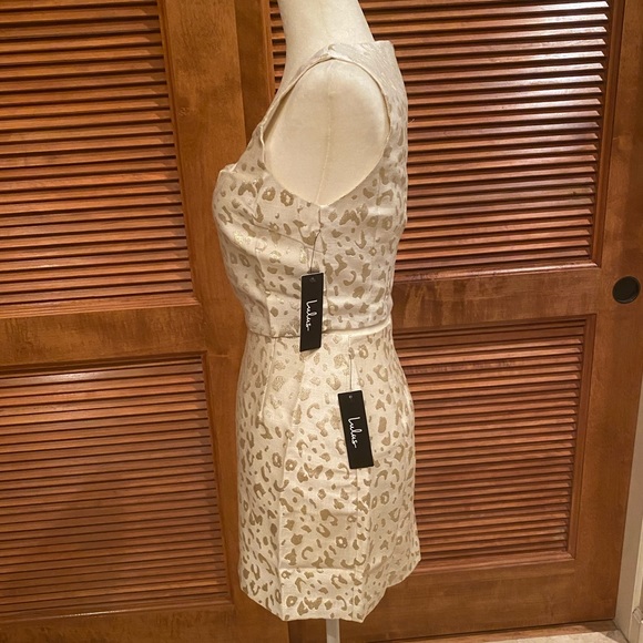 🌸FINAL🌸LULUS 2 piece cream & gold leopard print - Picture 8 of 8